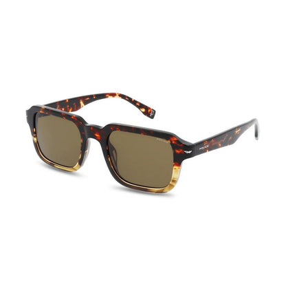 Police Brown Acetate Sunglasses