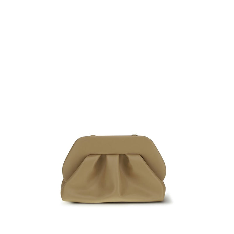 THEMOIRè Bios Beige Vegan Leather Clutch Bag