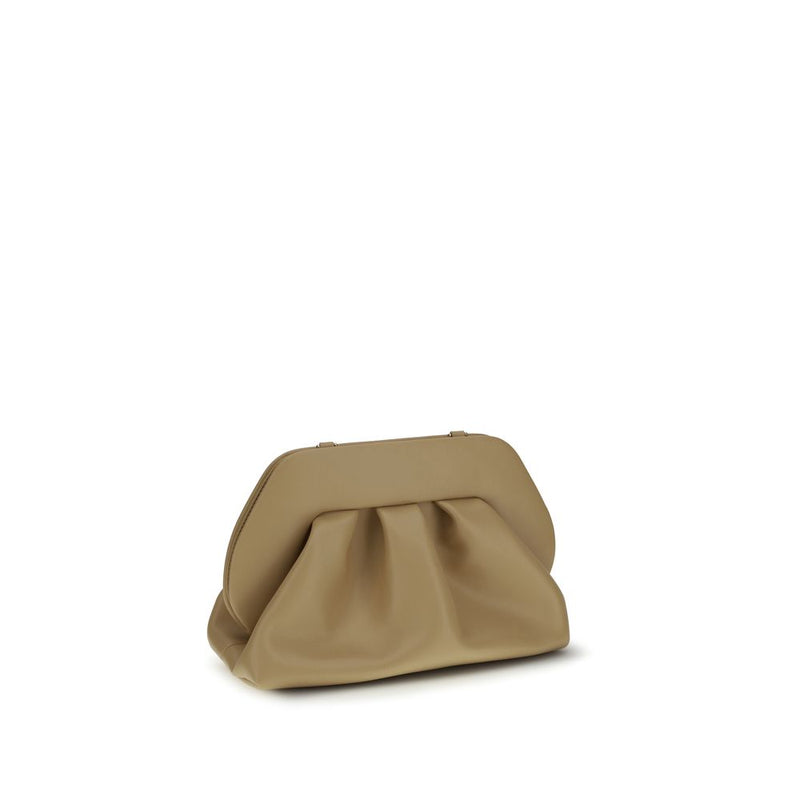 THEMOIRè Bios Beige Vegan Leather Clutch Bag