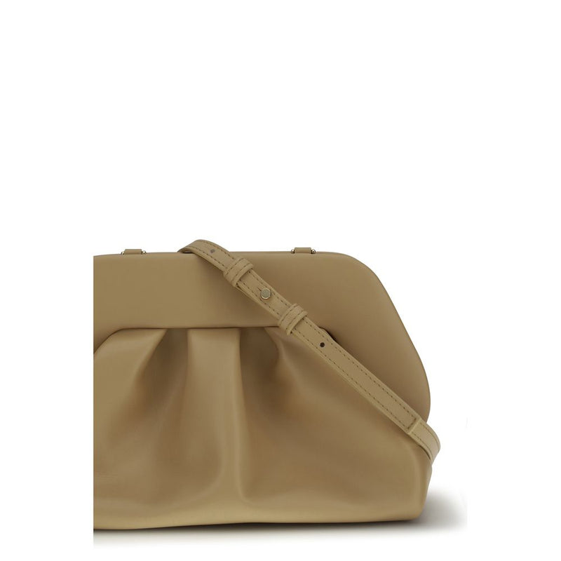 THEMOIRè Bios Beige Vegan Leather Clutch Bag