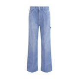 Jeans Relaxed Fit Haikure Winona en Coton Bleu Clair pour Femme