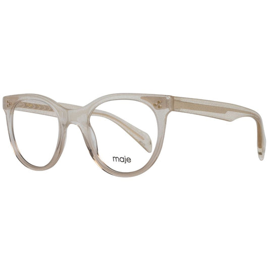 Maje Beige Plastic Glasses (Frames)