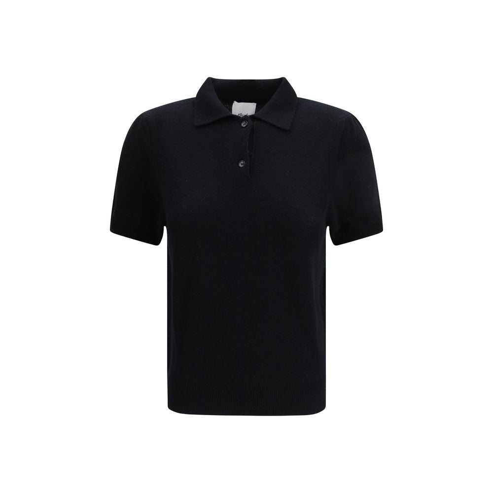 Allude Black Cashmere Dress Shirt - Luxurious Comfort