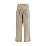 Haikure Candy Beige Jeans en Coton pour Femmes
