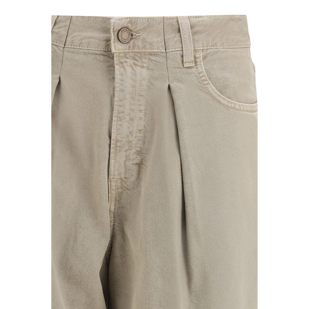 Haikure Candy Beige Jeans en Coton pour Femmes