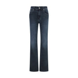 Jeans Flared en Coton Bleu Haikure Vicky