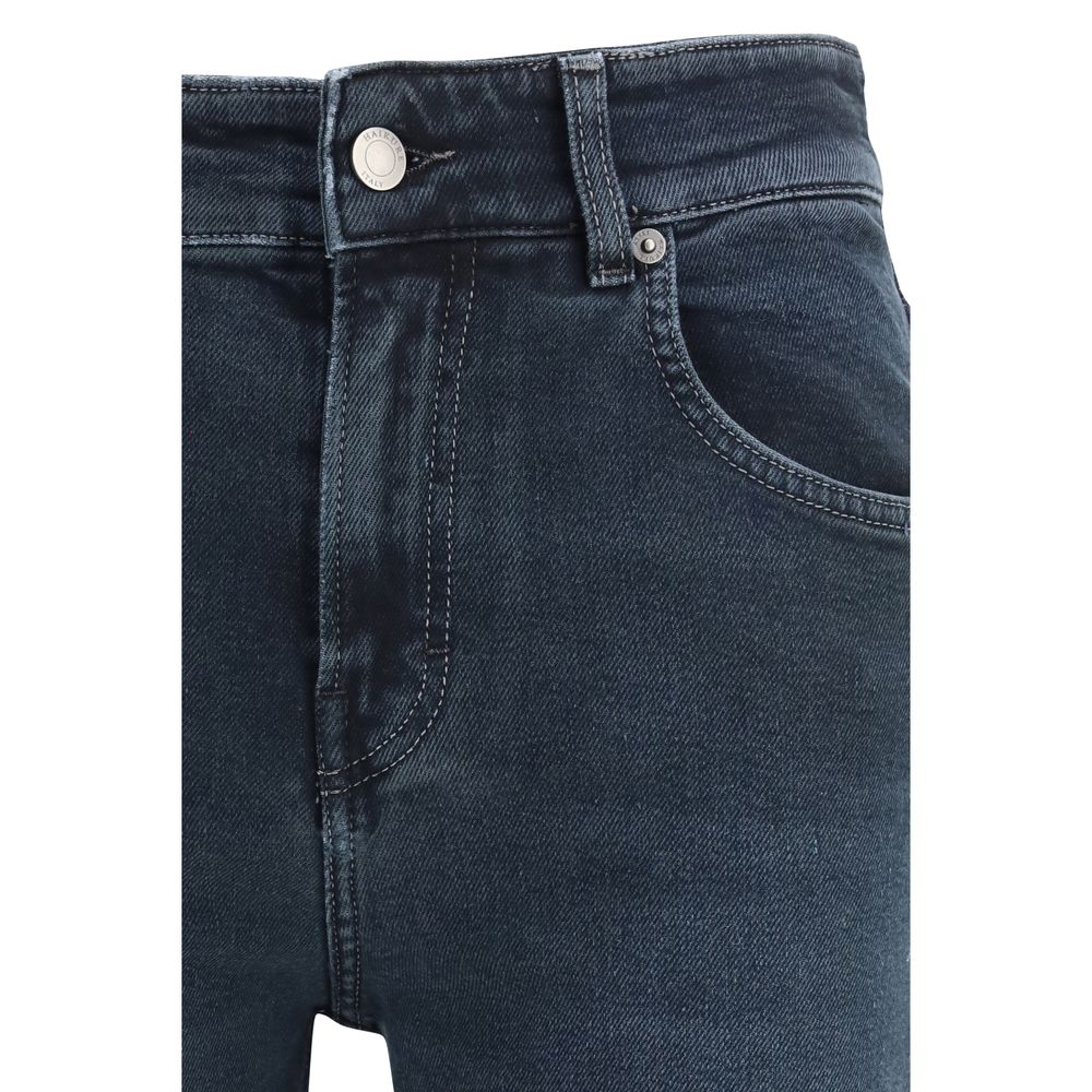 Jeans Flared en Coton Bleu Haikure Vicky