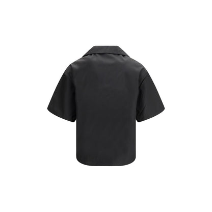 Prada Black Recycled Polyamide Shortsleeve Shirt