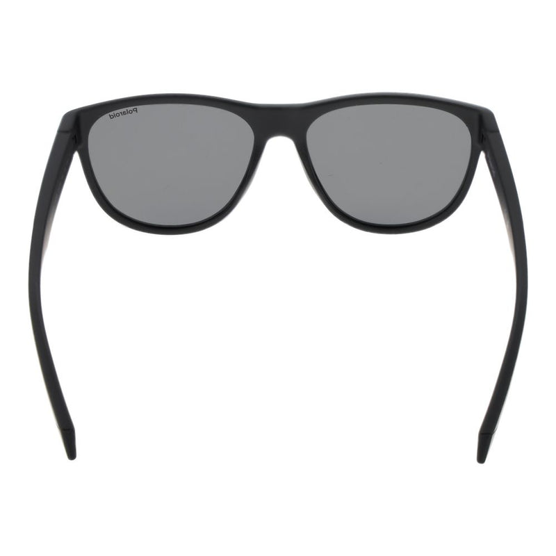Polaroid Black Polycarbonate Sunglasses - Unisex Round Style