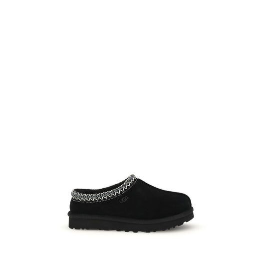 UGG Black Leather Mules