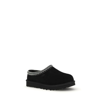 UGG Black Leather Mules