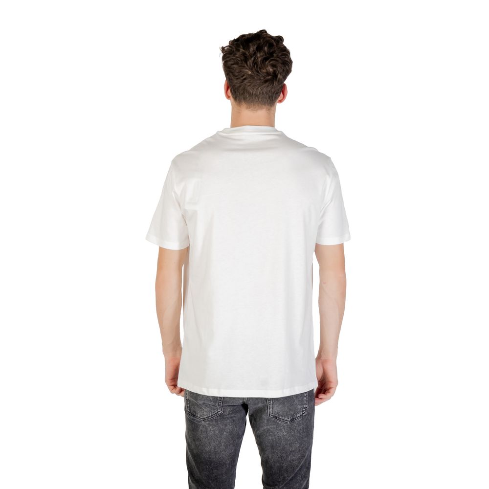 T-shirt en coton blanc Armani Exchange