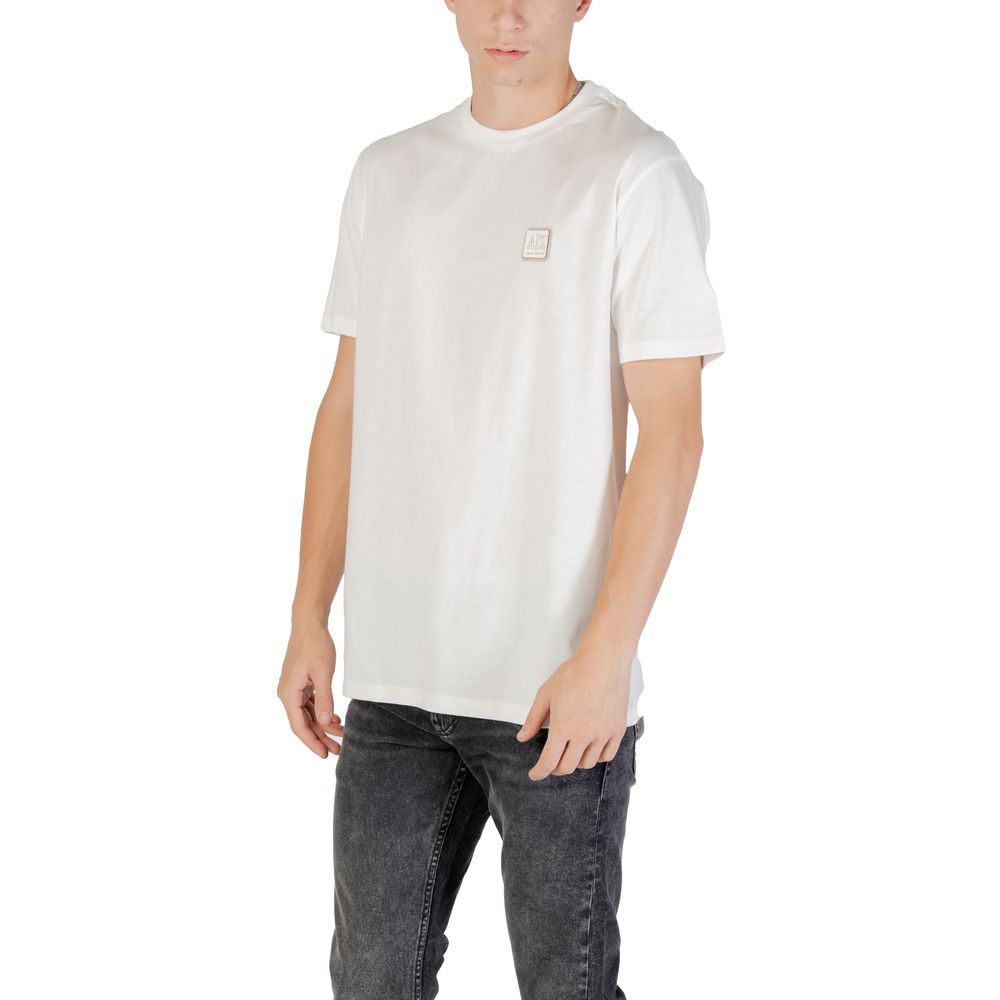 T-shirt en coton blanc Armani Exchange