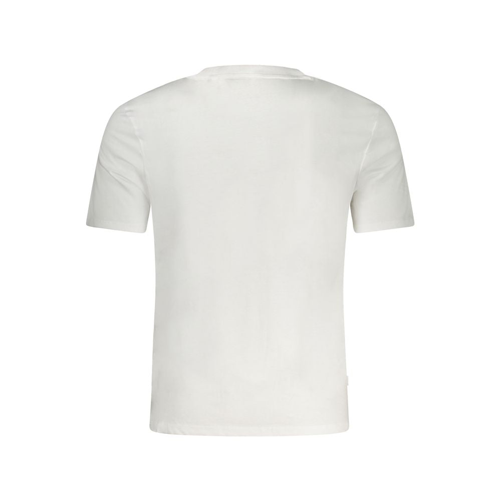 Guess Jeans Bianco T-Shirt en Coton pour Homme