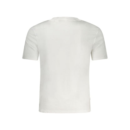 Guess Jeans Bianco Katoenen Heren T-shirt