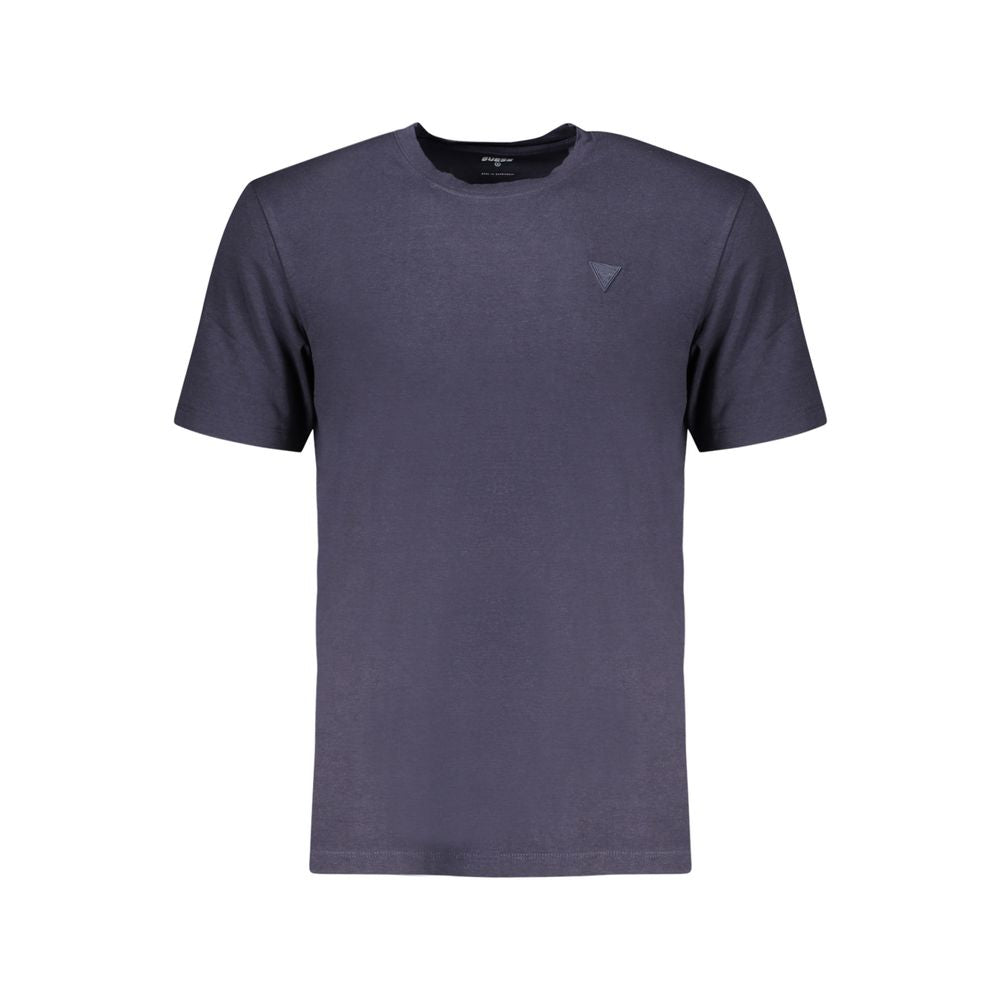 Guess Jeans Blu Modal Men T-Shirt - Comfort & Style