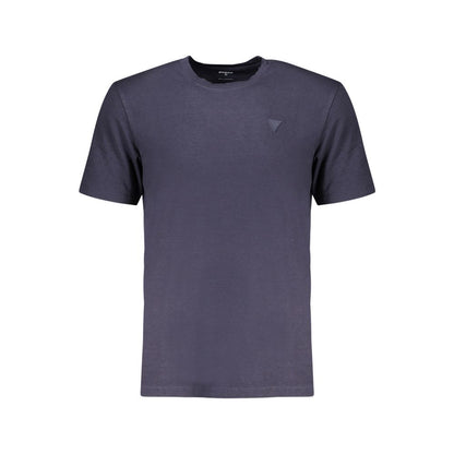 Guess Jeans Blauw Modal Heren T-Shirt