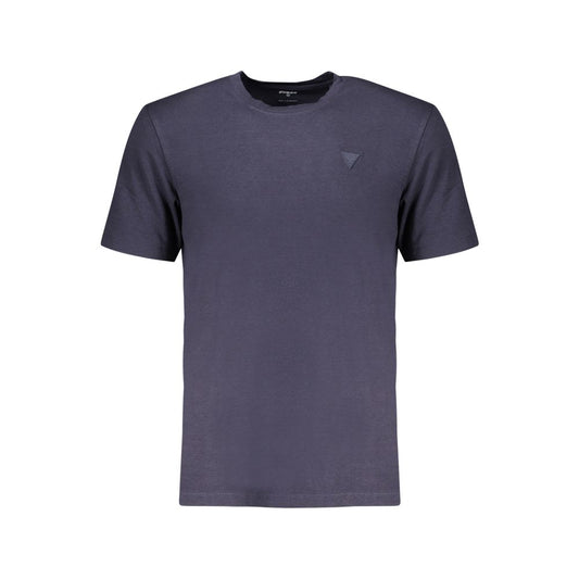 Guess Jeans Blu Modal Men T-Shirt - Comfort & Style