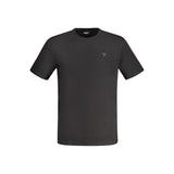 Guess Jeans Black Cotton Men's T-Shirt - Casual Chic Style
