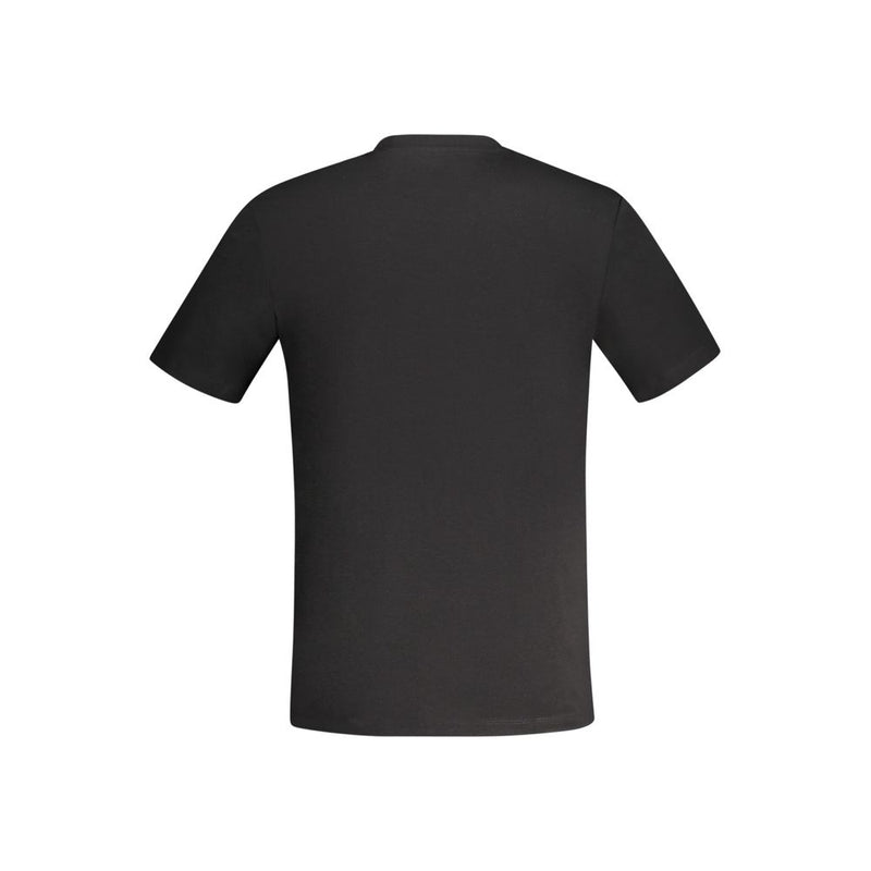 Guess Jeans Black Cotton Men's T-Shirt - Casual Chic Style