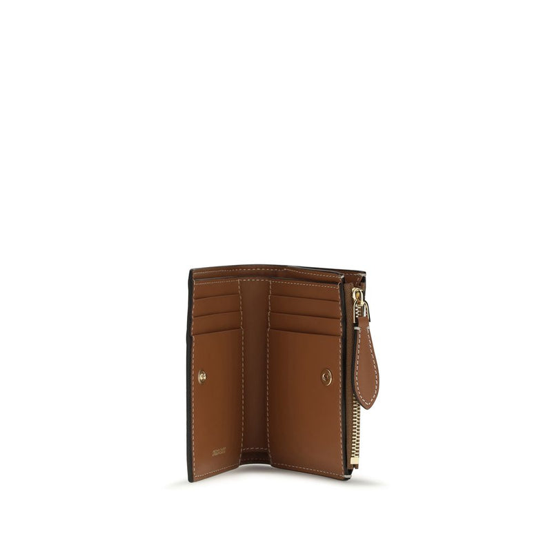 Burberry Beige Polyethylene Check Wallet for Women