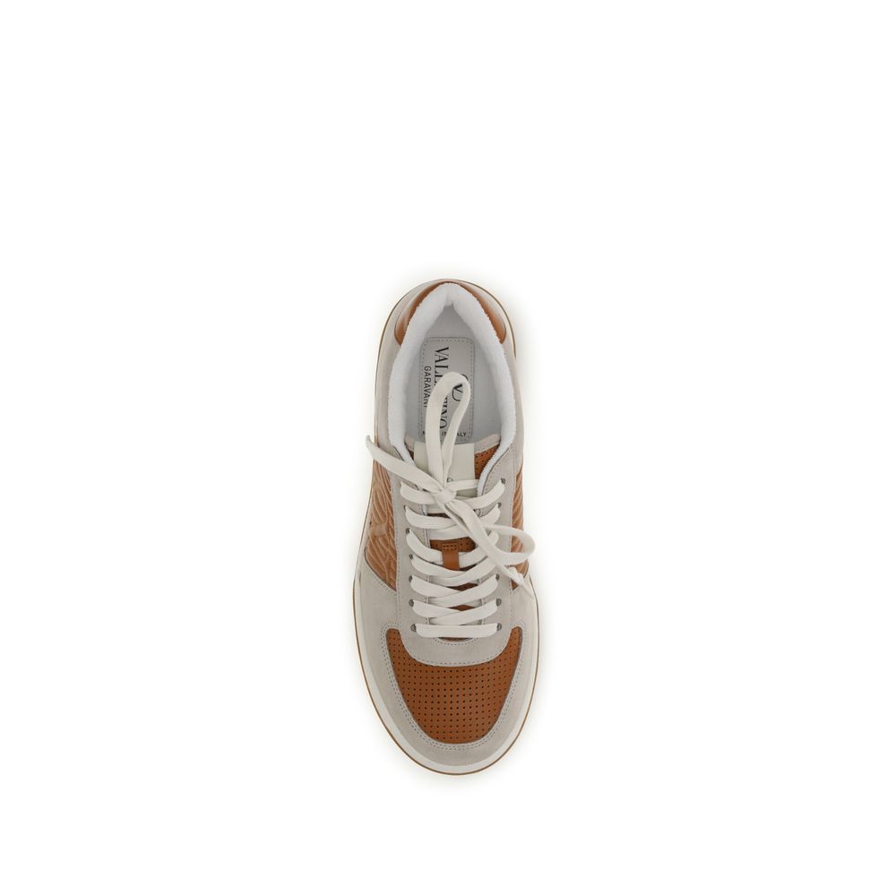 Valentino Garavani Multicolor Calf Leather Bos Taurus Sneakers