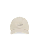Casquette en coton beige Jacquemus (Chapeau de baseball)