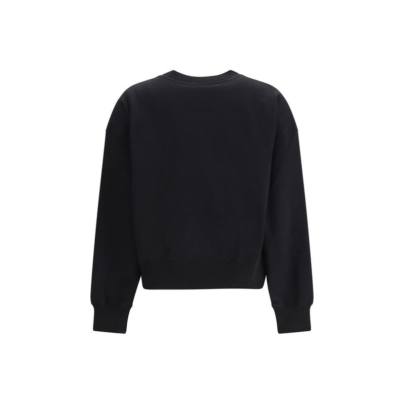 Gucci Black Cotton Sweatshirt - Iconic Design for Everyday Style