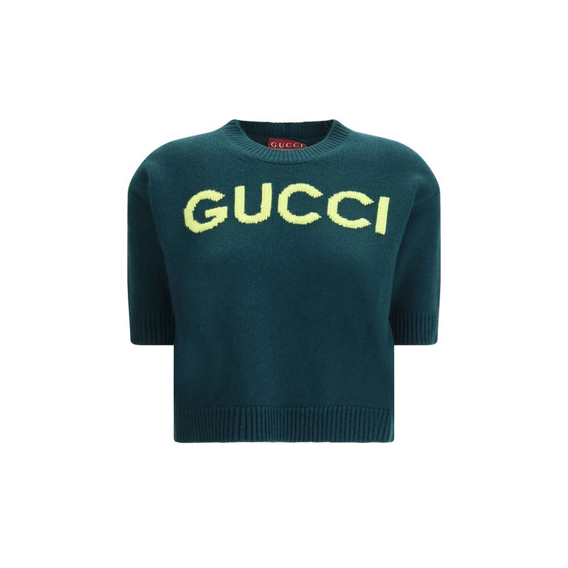 Gucci Bicolor Wool Top - Stylish Elegance for Women