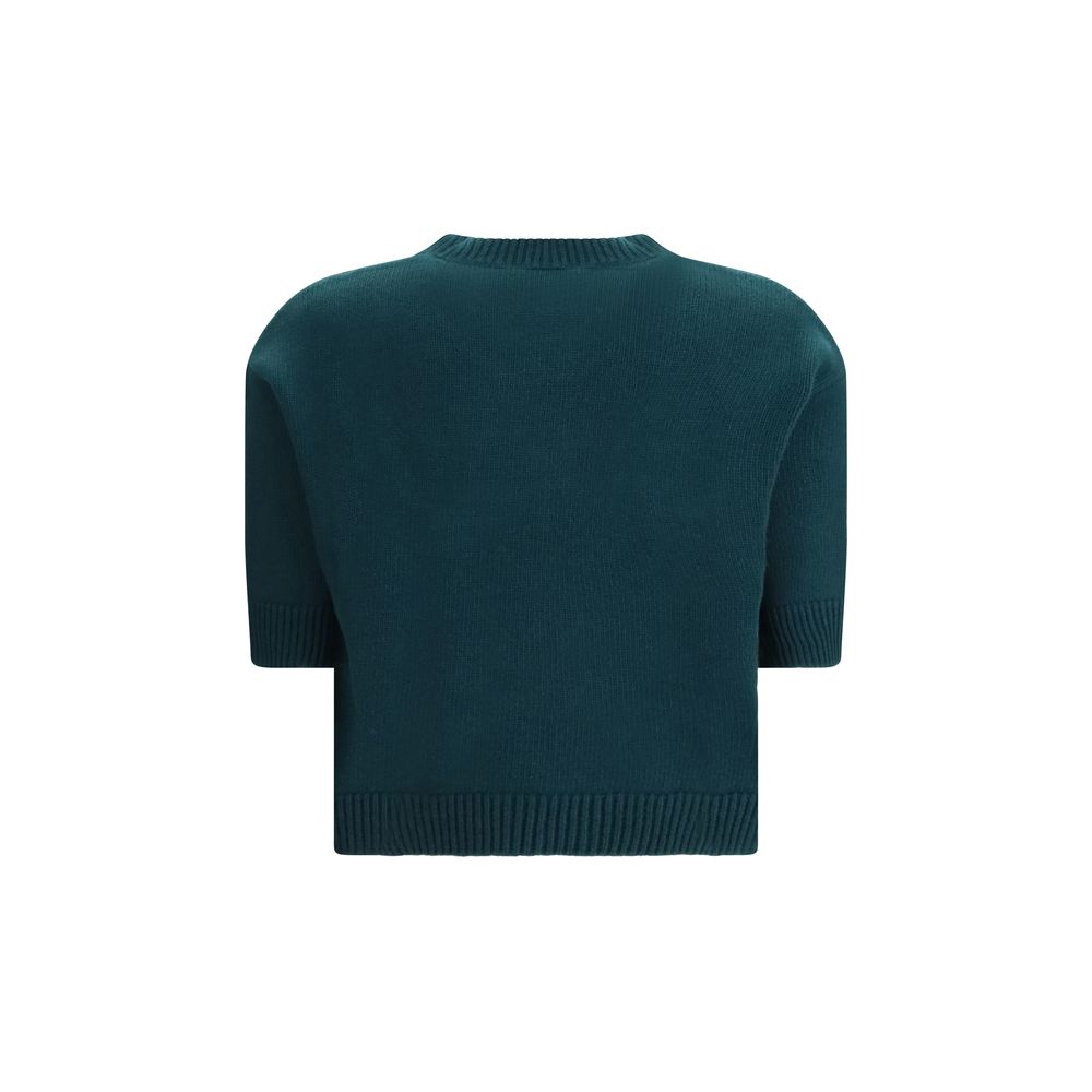 Gucci Bicolor Wool Top - Élégance et Confort pour Femmes