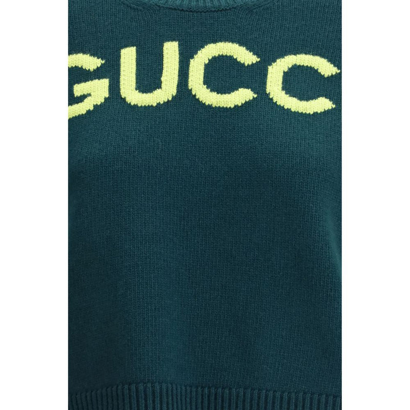 Gucci Bicolor Wool Top - Stylish Elegance for Women