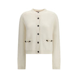 Gucci Beige Wool Cardigan - Luxe et Élégance Intemporelle