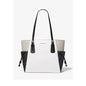Michael Kors White Canvas Tote Bag