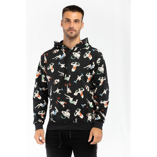 Moschino Zwarte Katoenen Sweatshirt