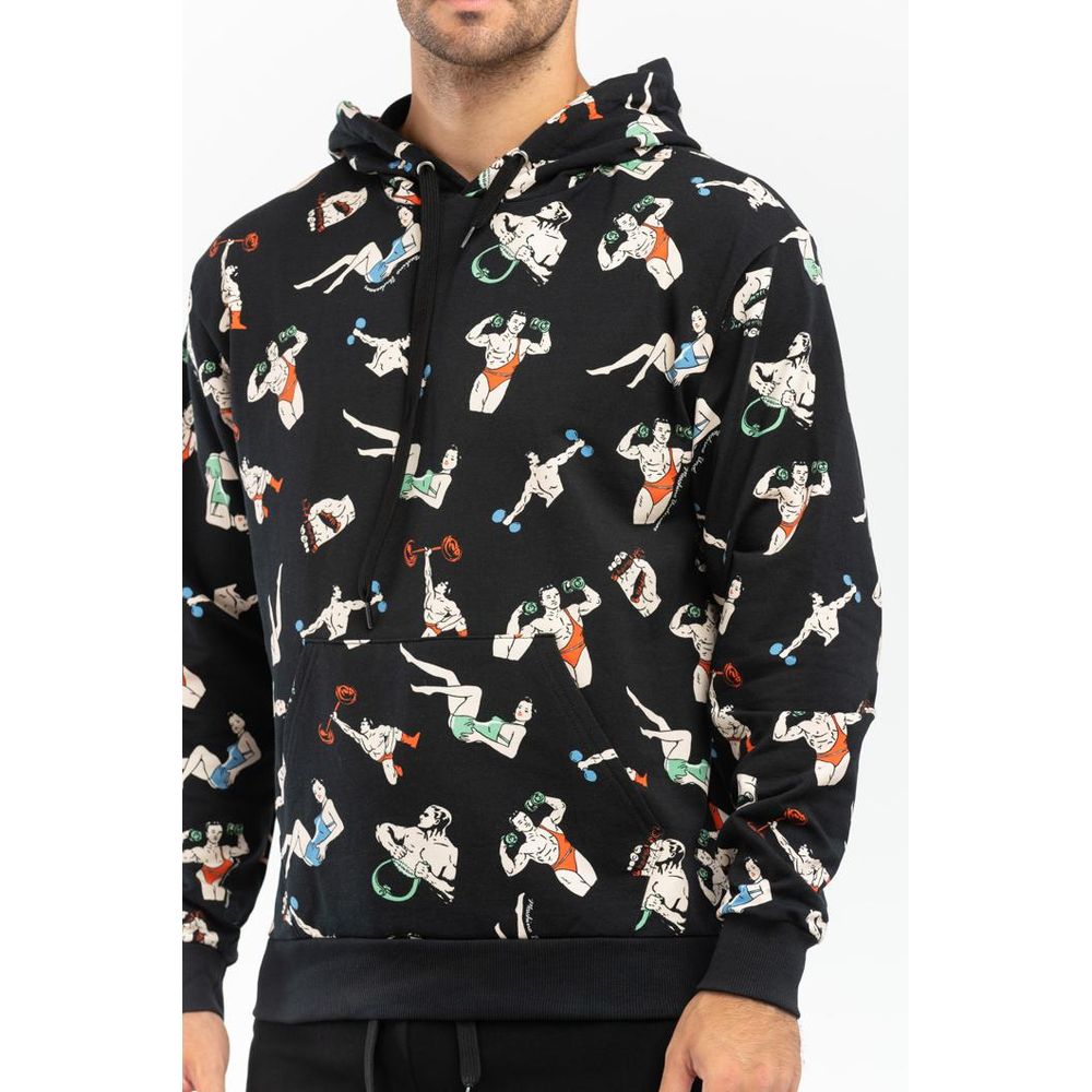 Moschino Zwarte Katoenen Sweatshirt