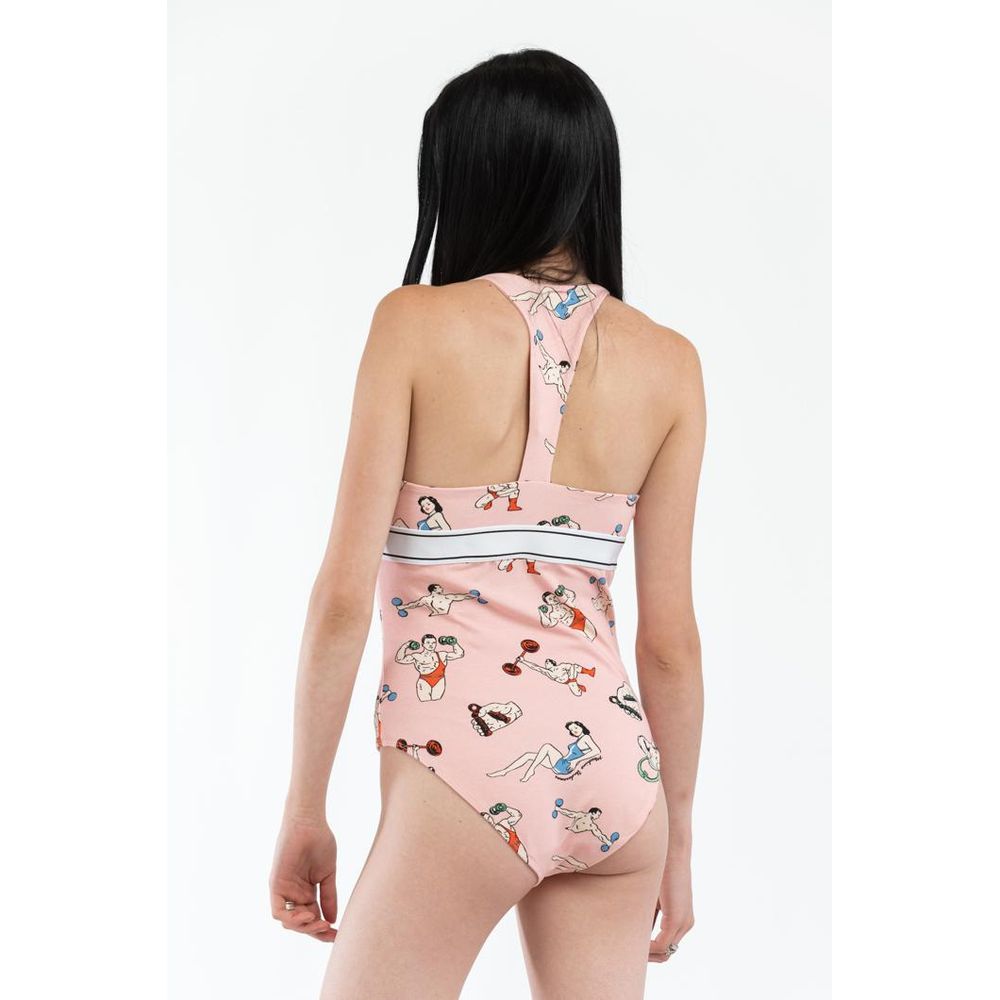 Moschino Pink Cotton Bodysuit - Chic and Versatile