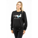 Moschino Black Cotton Sweatshirt for Women