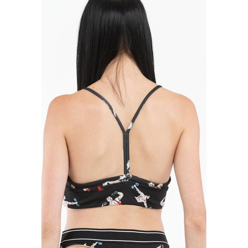 Moschino Black Fantasy Polyester Tank Top for Women