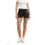 Moschino Black Cotton Shorts for Women - Chic & Versatile