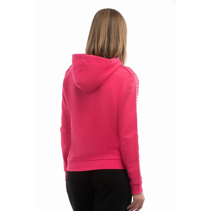 Moschino Fuchsia Cotton Sweatshirt - Style Meets Comfort