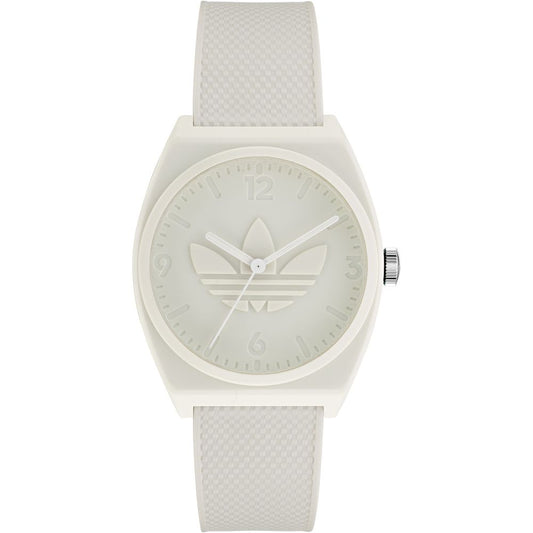 Adidas White Synthetic Dress Watch