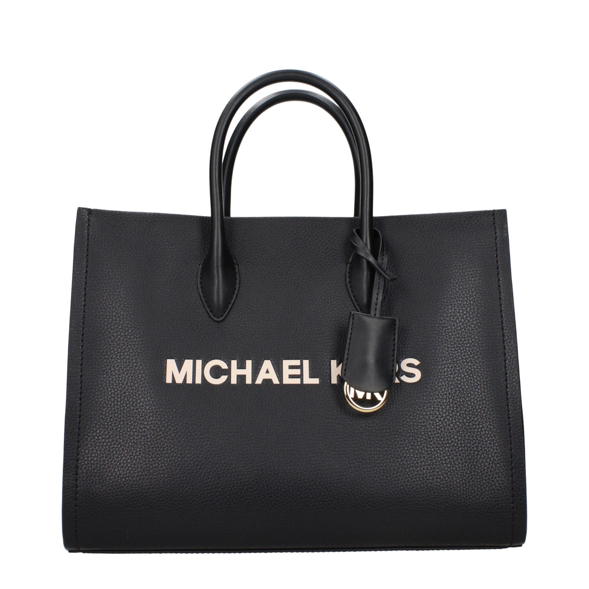 Michael Kors Black Leather Handbag - Chic & Functional Accessory