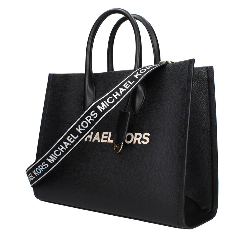 Michael Kors Black Leather Handbag - Stylish & Versatile Accessory