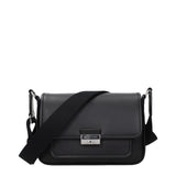 Michael Kors Black Leather Crossbody Bag - Chic & Versatile