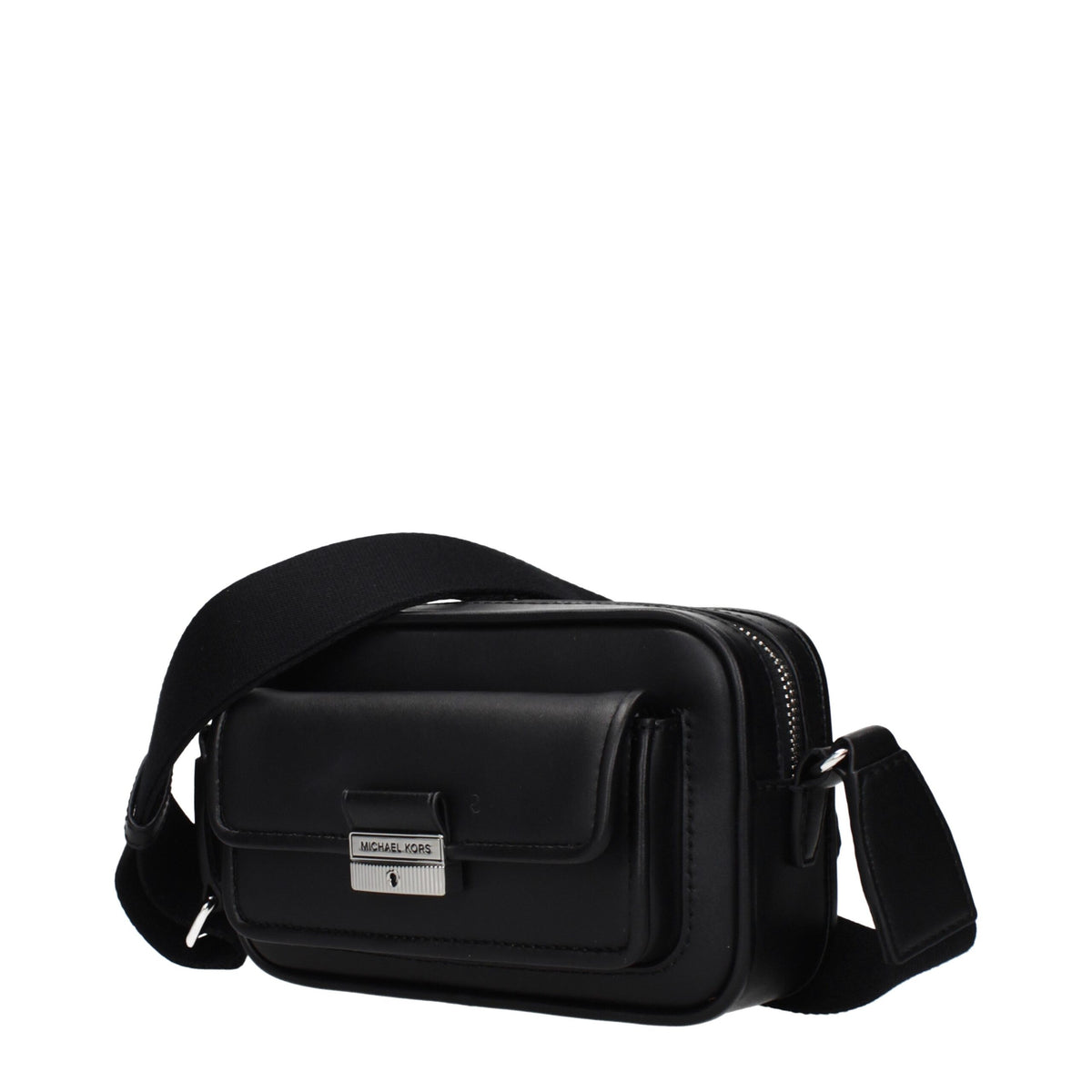 Michael Kors Black Leather Crossbody Bag - Chic & Practical