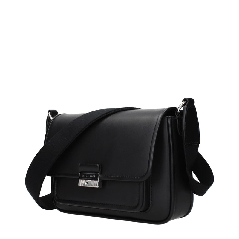 Michael Kors Black Leather Crossbody Bag - Chic & Versatile