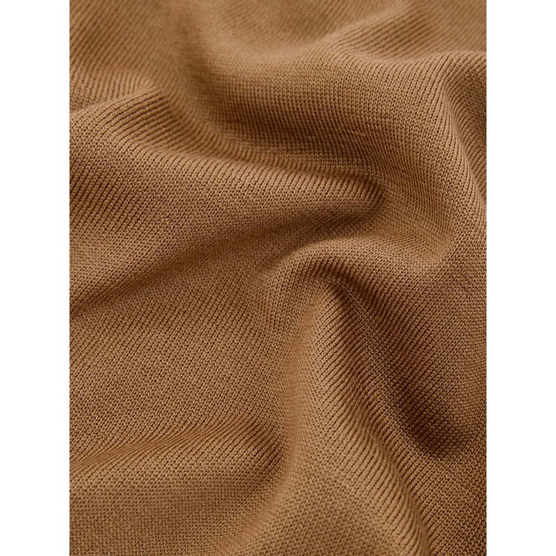 Gran Sasso Brown Fine Wool Crewneck Sweater for Men