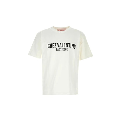 Valentino White Cotton T-Shirt