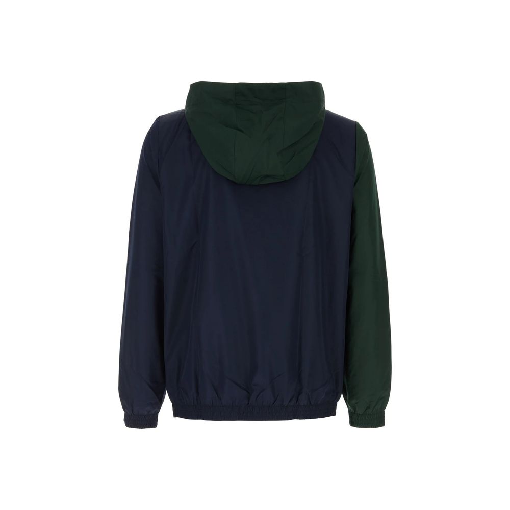 Lacoste Blue Cotton Shell Jacket