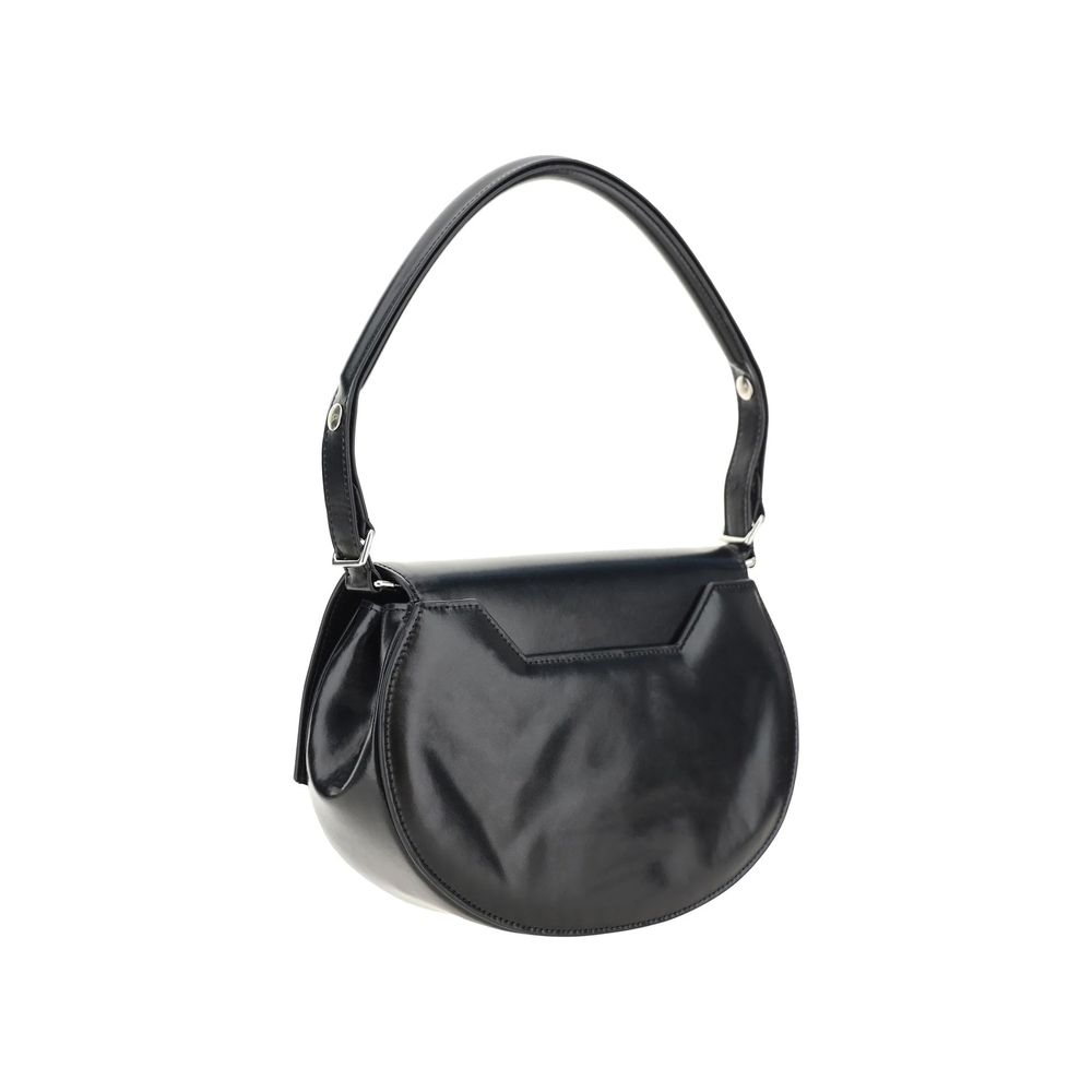 Vivienne Westwood Black Leather Shoulder Bag